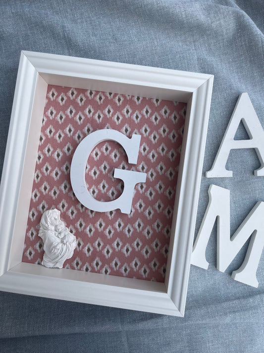 Letra con Virgen y Niño Jesús Mallorca