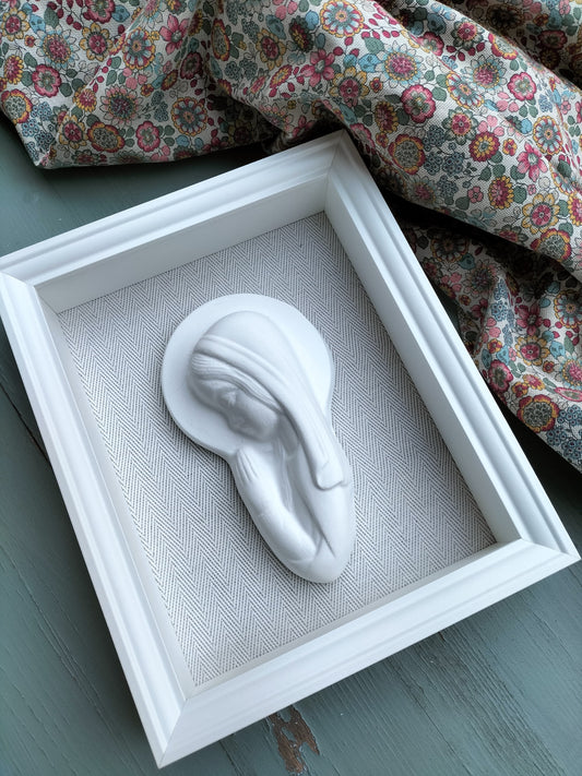 Virgen Niña beige espiga