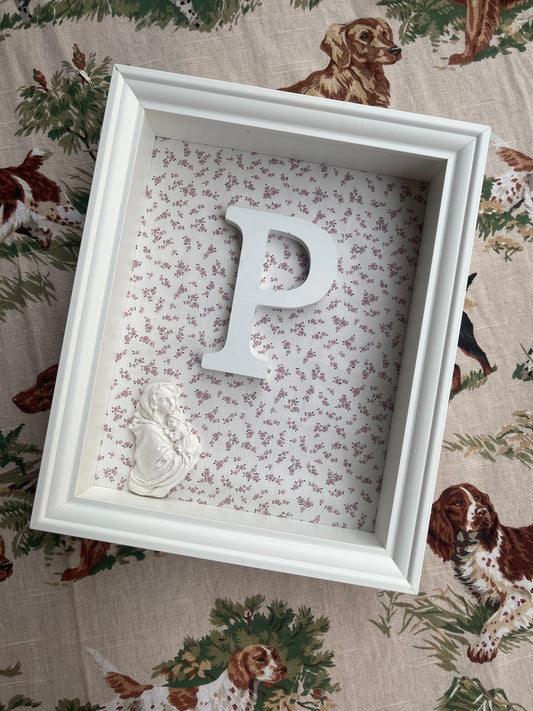 Letra con Virgen y Niño Jesús Jávea