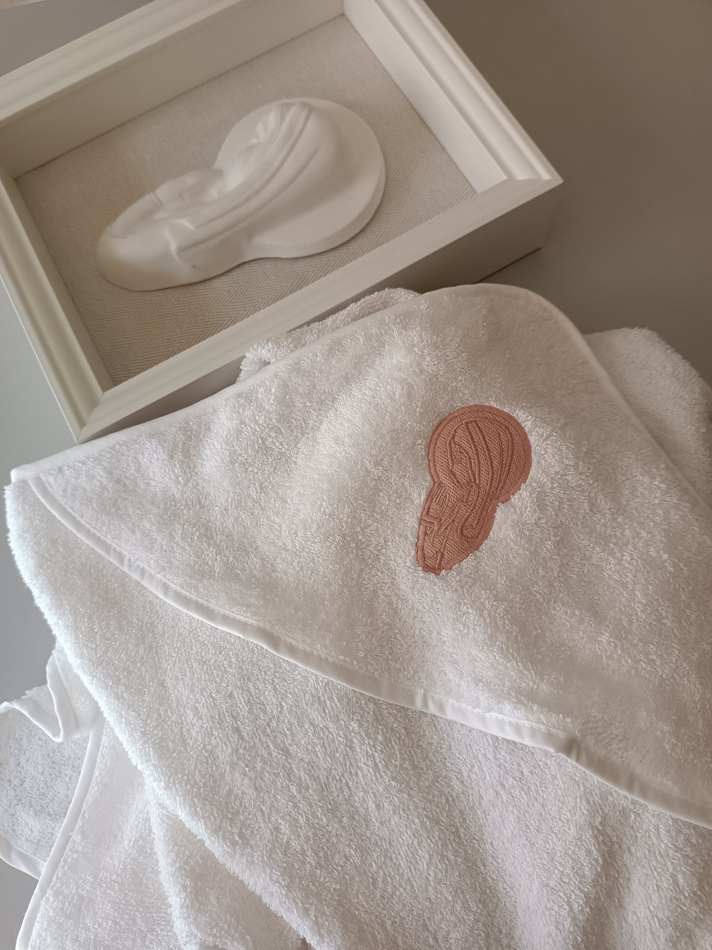 Toalla baño bebé capucha