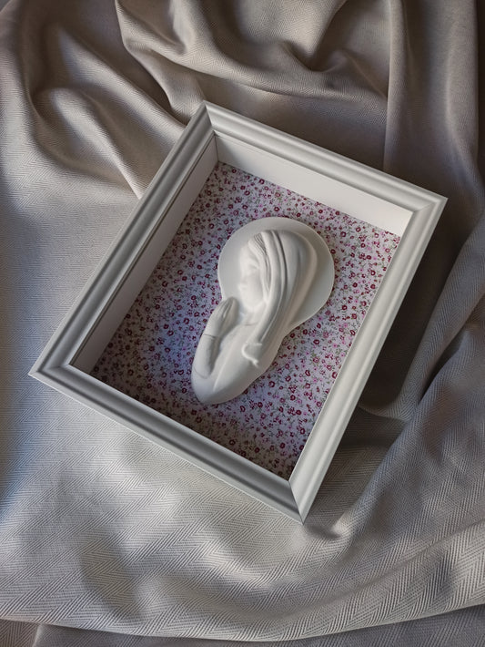 Virgen Niña florecitas