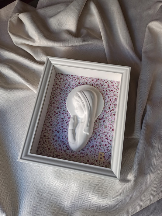 Virgen Niña florecitas