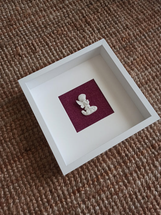 Ángel de la Guarda frambuesa (grande)