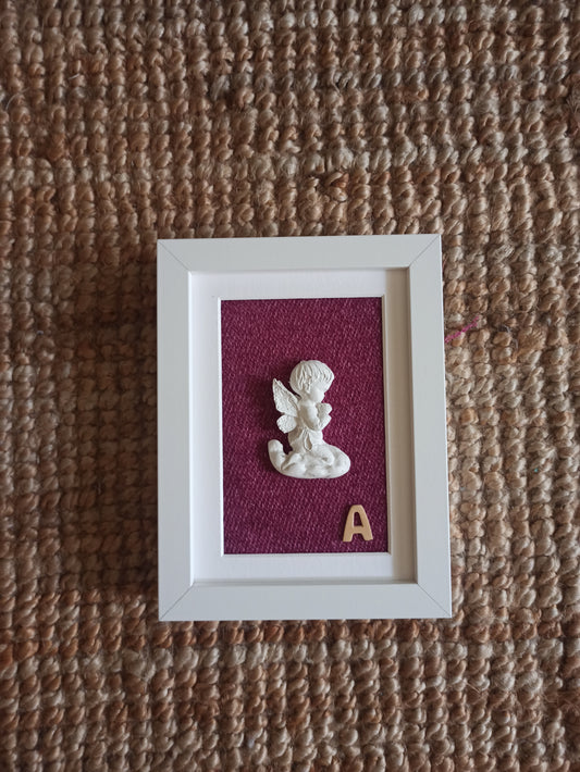 Ángel de la Guarda frambuesa (pequeño)