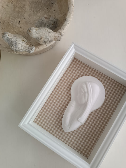 Virgen Niña vichy amarillo