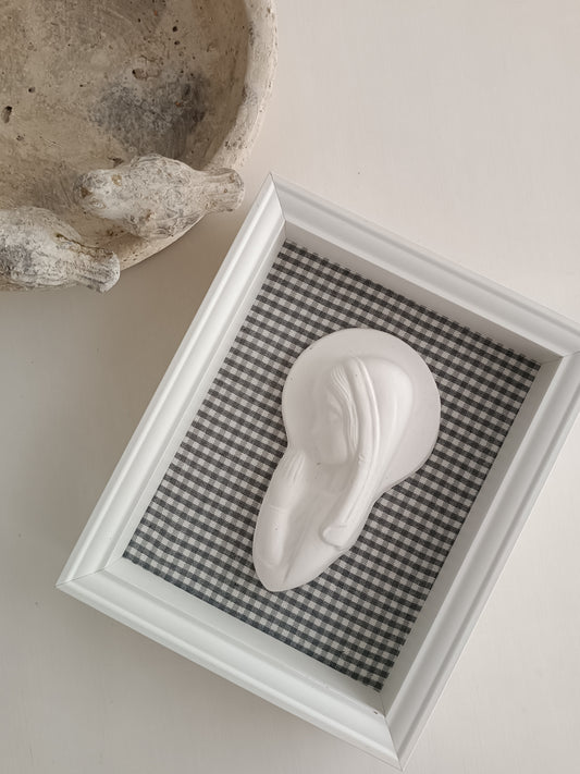 Virgen Niña vichy gris